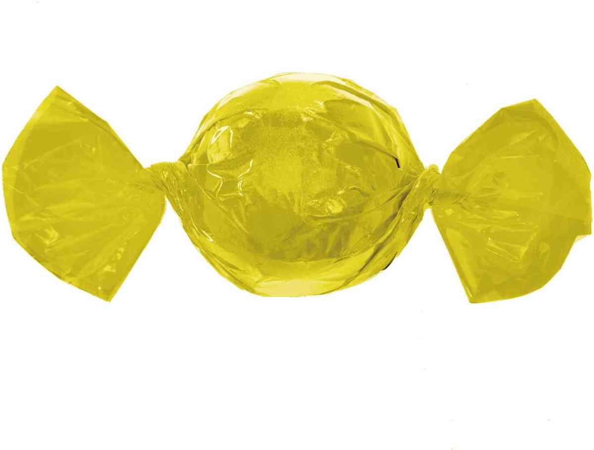Imagem de Embalagem Alumínio Trufa e Bombom Amarelo 14,5X15,5cm 100 Und - CROMUS